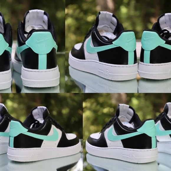 Nike Air Force 1 Low Black Yeezy Custom - Picture 13 of 16